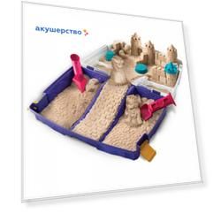 Kinetic Sand Набор для лепки Кинетический песок Песочница