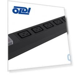 Exegate EX280870RUS Блок розеток ExeGate ServerPro PDU-19H012 Al-6С19-C20-SW, 19",1U, Алюм., 6 IEC 320 C19, С20