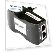 Инжектор PoE OSNOVO Midspan-1/151 поддержка стандарта IEEE 802.3af. Мощность PoE до 15.4W. Fast Ethernet. Порты: вх. - RJ45(FE, 10/100 Base-T), вых. -