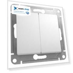 Выключатель Schneider Electric GSL000151 2-клавишный, сх.5
