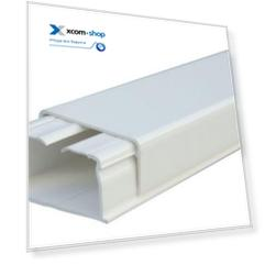 Мини-плинтус DLPlus 20x12,5 мм, 1 отделение, 2,1 м