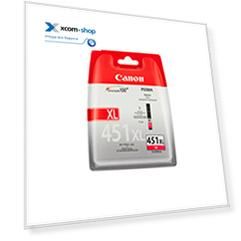 Картридж Canon CLI-451M XL 6474B001 для MG6340, MG5440, IP7240 . Пурпурный. 660 страниц.