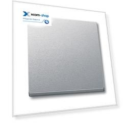 Клавиша Schneider Electric MTN433160 Merten 1-ая, термопласт, IP20 (алюминий)
