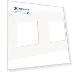 Рамка Schneider Electric NU200818 Unica Studio, белый, 4-ная