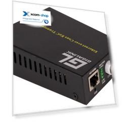 Медиа-конвертер NIKOMAX GL-MC-UTPF-BNC UTP-BNC, 10/100Мбит/c, PoE (блок питания в комплекте не идёт)