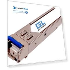 Модуль SFP GIGALINK GL-OT-SG14LC1-1310-1550-I-D WDM, 1Гбит/c, одно волокно SM, LC, Tx:1310/Rx:1550 нм, 14 дБ, DDM