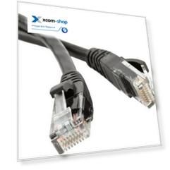 Кабель патч-корд U/UTP 5e кат. 1,5м. NikoMax NMC-PC4UD55B-015-BK 2хRJ45/8P8C, T568B, Molded, BC (чистая медь), PVC нг(А), черный