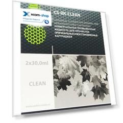 Аксессуар Cactus CS-RK-CLEAN промывочная жидкость для прочистки картриджей, 2х30 мл