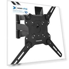Кронштейн настенный Kromax OPTIMA-406 Kromax_20240 22-65", макс. 40кг, поворот и наклон, VESA 400х300, серый