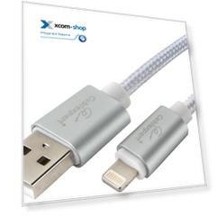 Кабель Cablexpert CC-U-APUSB01S-1.8M для Apple, AM/Lightning, серия Ultra, длина 1.8м, серебристый, блистер
