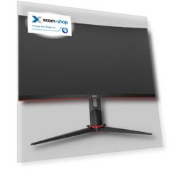 Монитор 34" AOC Gaming CU34G2 CU34G2/BK 3440x1440, 100Hz, VA, LED, 21:9, 1ms, 2*HDMI/DP/4*USB3.0, 178/178, 300cd, HAS, Tilt, Swivel, black-red