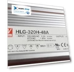 Драйвер светодиодный Mean Well HLG-320H-48A P вых: 320 Вт; Выход: 24 В; U1: 12...24 В; I1: 6.67...13.34 А; Стабилизация: напряжение, ток; Вход: 110/22