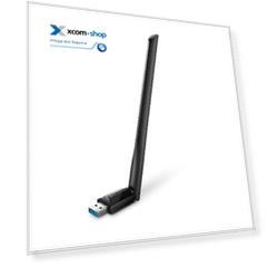 Адаптер TP-LINK Archer T3U Plus до 867 Мбит/c на 5ГГц или до 300 Мбит/c на 2.4ГГц, антенна высокого усиления, USB 3.0, поддержка MU-MIMO