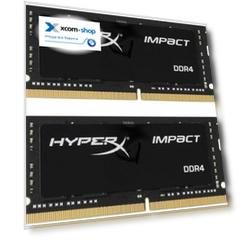 Модуль памяти SODIMM DDR4 16GB (2*8GB) HyperX HX426S15IB2K2/16 Impact PC4-21300 2666MHz CL15 260-Pin 1.2V XMP