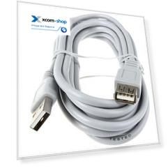 Кабель интерфейсный USB 2.0 удлинитель HAMA AM/AF