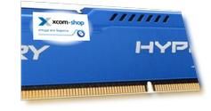 Модуль памяти DDR3 4GB HyperX HX318C10F/4 Fury Blue PC3-14900 1866MHz CL10 1.5V Радиатор RTL