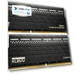 Модуль памяти DDR4 16GB (2*8GB) KLEVV KM4Z8GX2N-2666-1 PC4-21300 2666MHz CL15 CRAS II WHITE LED RTL