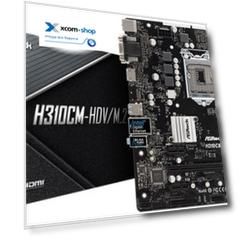 Материнская плата mATX ASRock H310CM-HDV/M.2