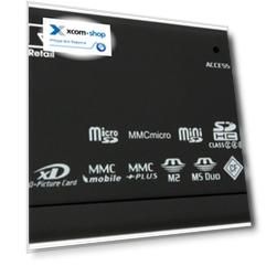 Карт-ридер CBR CR 455 All-in-one, USB 2.0, ноут., софттач