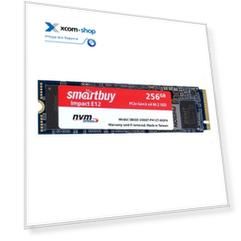 Накопитель SSD M.2 SmartBuy SBSSD-256GT-PH12-M2P4 256GB, Impact E12, PCI-E x4, up to 3200/1300MBs, NVMe, 3D TLC, DRAM, PS5012-E12, 22х80мм