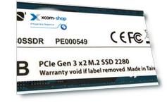 Накопитель SSD M.2 2280 Patriot Memory PS256GPM280SSDR Scorch 256GB TLC Phison PS5008-E8 NVMe PCI-E 3.0 x2 256MB 1700/780MB/s 200K/90K IOPS MTBF 2M RT