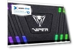 Накопитель SSD M.2 2280 Patriot Memory VPR100-1TBM28H Viper Gaming VPR100 RGB 1TB PCI-E 3.0 x4 3D TLC 3300/2100MB/s IOPS 700K/400K MTBF 2M