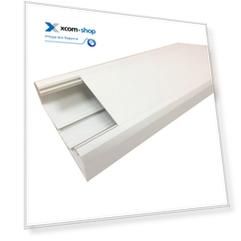 Короб LAN-CT120x50-WH 120х50 мм со съемной перегородкой, белый