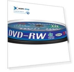 Диск DVD-RW Verbatim 43552 4.7ГБ, 4x, 10 шт., Cake Box