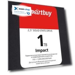 Накопитель SSD 2.5&#039;&#039; SmartBuy SBSSD-001TT-PH12-25S3 Impact 1TB SATA3 3D TLC 560/520MB/s IOPS 96K MTBF 1.8M 7mm
