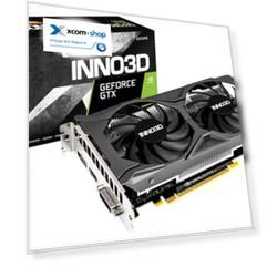 Видеокарта PCI-E Inno3D GeForce GTX 1650 TWIN X2 OC V2 4GB GDDR6 128bit 12nm 1410/12000MHz HDMI/2*DP