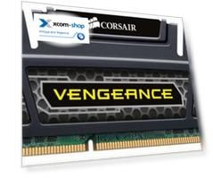 Модуль памяти DDR3 8GB Corsair CMZ8GX3M1A1600C9 Vengeance Heatspreader PC3-12800 1600MHz CL9 1.5V Радиатор RTL