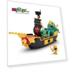 Большой игровой набор Moose Treasure X Корабль c сокровищами