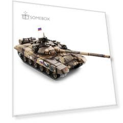 Радиоуправляемый танк Heng Long T90 Russia масштаб 1:16 RTR 2.4G - 3938-1 V6.0