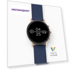 Смарт-часы Skagen Falster Black/Blue (SKT5110)