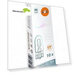 Лампа накаливания SVS W5W 12V 5W голубая