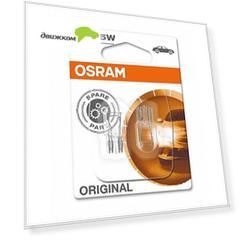 Лампа накаливания OSRAM ORIGINAL LINE W21/5W 12V белая