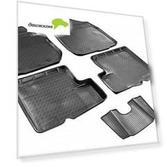 Коврики в салон Rival для Renault Duster 4WD 2010 - 2015 полиуретановые черные 5 шт.