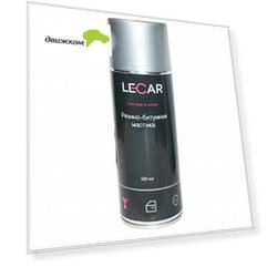 Мастика антикоррозийная полимерно-битумная аэрозоль (LECAR) 520мл