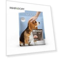 Корм для щенков сухой средних пород Курица Winner