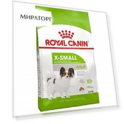Корм сухой для собак миниатюрных размеров от 10 месяцев до 8 лет X-Small Adult 500г ROYAL CANIN Росс
