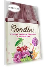 Сок Ягодная смесь с овощами и шпинатом 0.75л ст/б Goodini