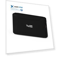 Аккумулятор внешний универсальный TopOn TOP-X72 72000mAh 2 USB-порта, автомобильная розетка 180W, набор для зарядки ноутбуков, аварийный свет, фонарь.