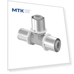 Тройник Uponor S-Press PPSU редукционный композиционный 32x16x32