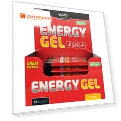 Энергетик VPLAB Energy gel, 24х41гр, 24, гель, цитрус [vp1622031]