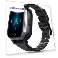 Детские смарт-часы JET KID Vision 4G Black/Grey