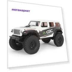 Модель для трофи Axial 1:24 SCX24 2019 Jeep Wrangler JLU CRC 4WD Brushed RTR