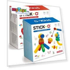 Конструктор Stick-O "Большая рыбалка", 2 набора