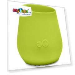 Силиконовая кружка Ezpz Tiny Cup лайм