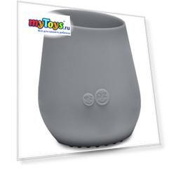 Силиконовая кружка Ezpz Tiny Cup серая