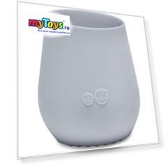 Силиконовая кружка Ezpz Tiny Cup светло-серая